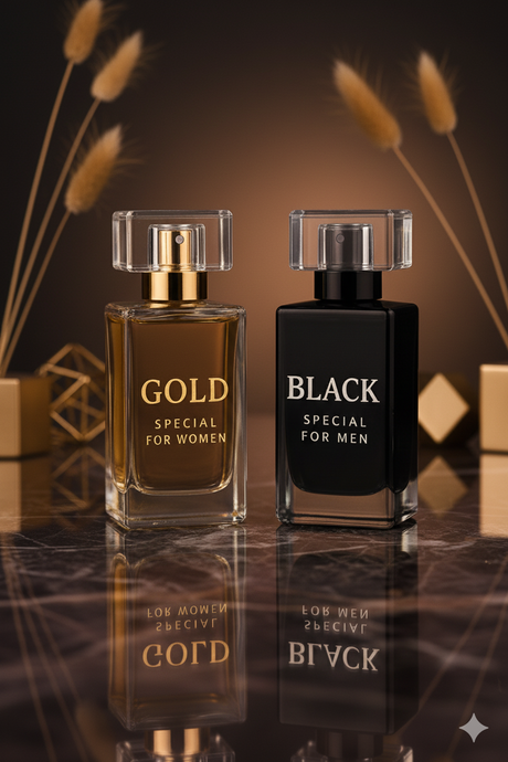 BLACK & GOLD – Pakistan’s Best Couple Perfume is Here!